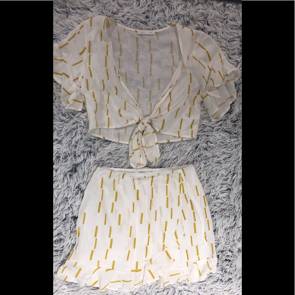 Two Piece Crop/Skirt